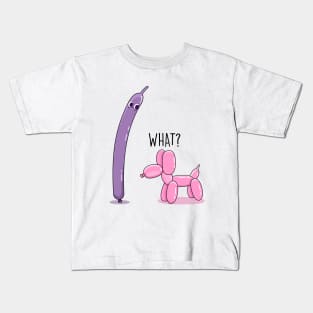 Balloons and humor Kids T-Shirt